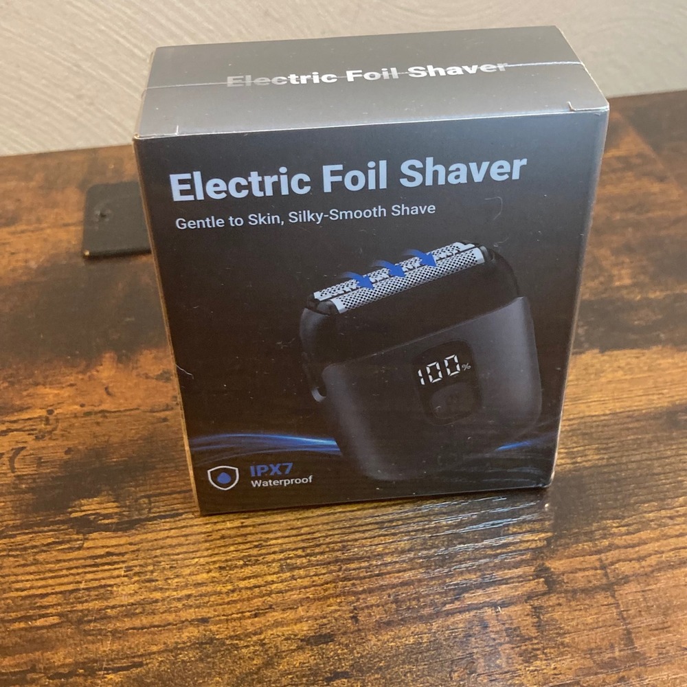 Travel Size Electric Shaver MS-9703C Waterproof IPX7 Fast Charge Mini